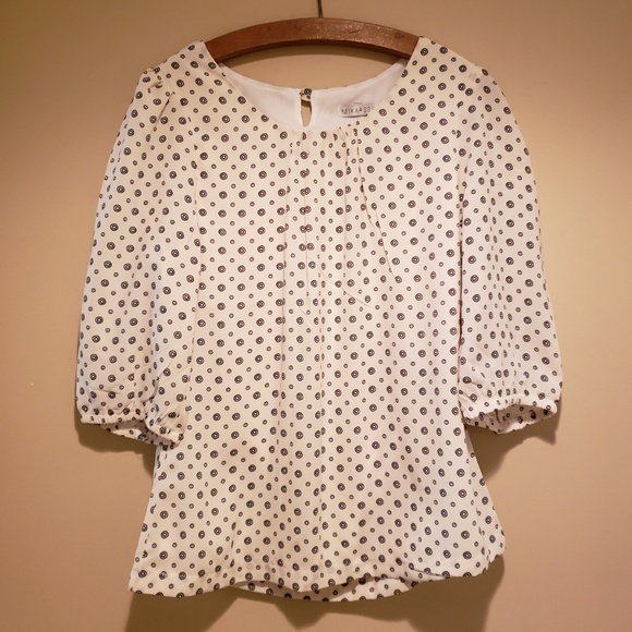 MikaRose | Cream Blouse - Picture 1 of 8
